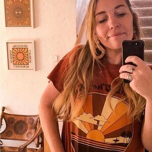 Suede daze - Follow the Sun - Tshirt - S - unisex - Retro